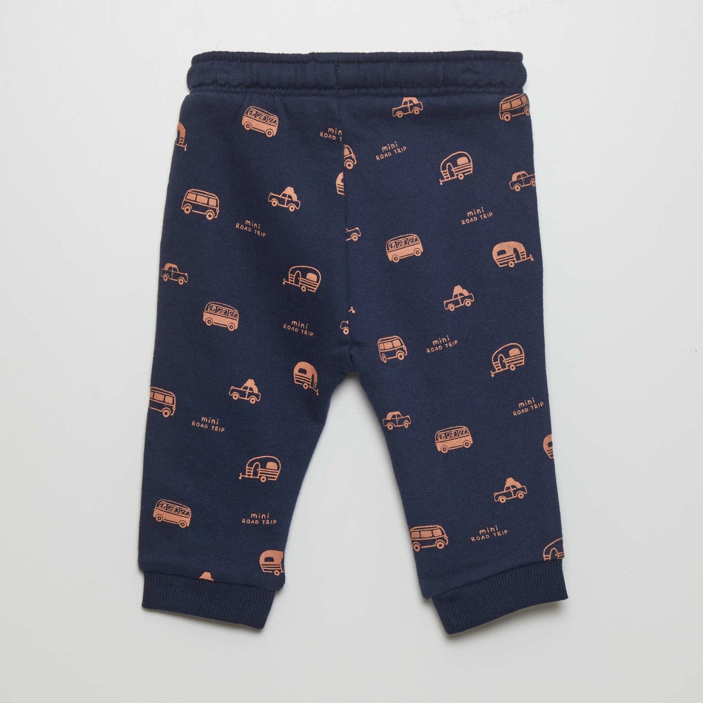 Patterned joggers BLUE