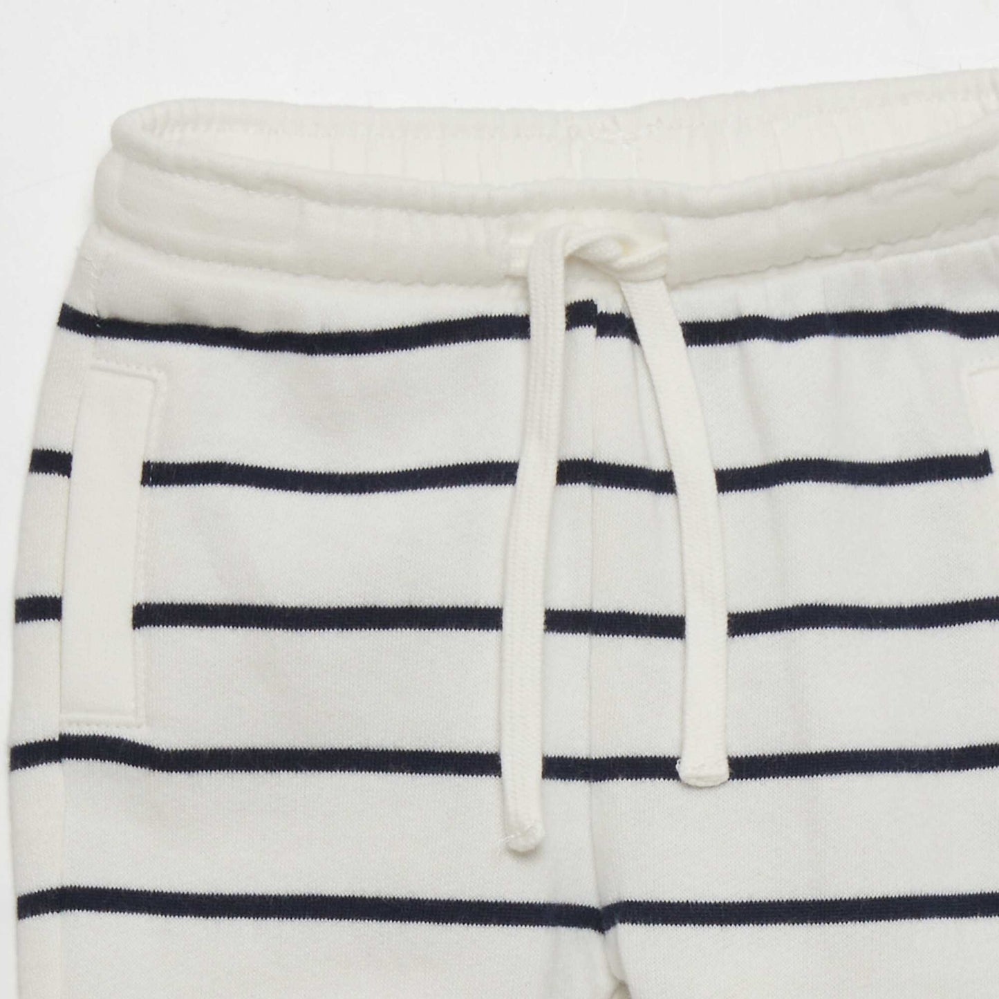 Patterned joggers WHITE