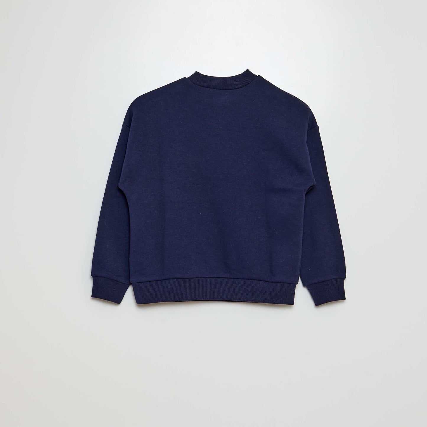 Snowman print sweatshirt BLUE